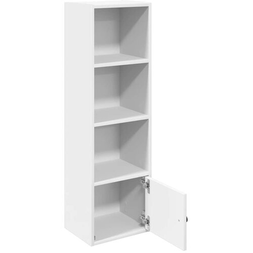  Regal za knjige bijeli 31x24x102 cm konstruirano drvo Slike