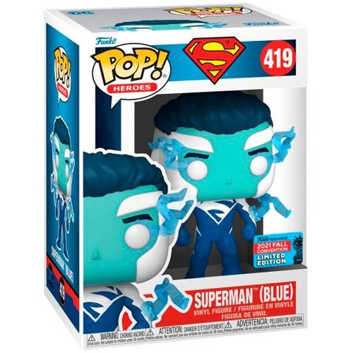 Funko POP figure DC Comics Superman Blue Exclusive Cene