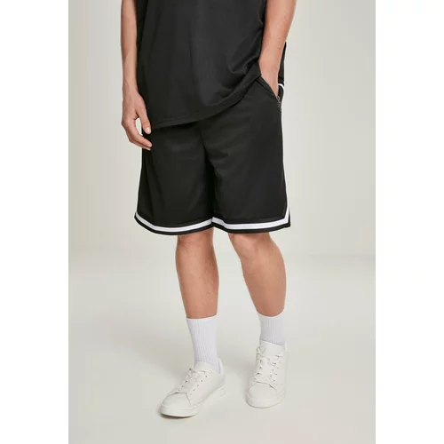UC Men Premium Stripes Mesh Shorts Black