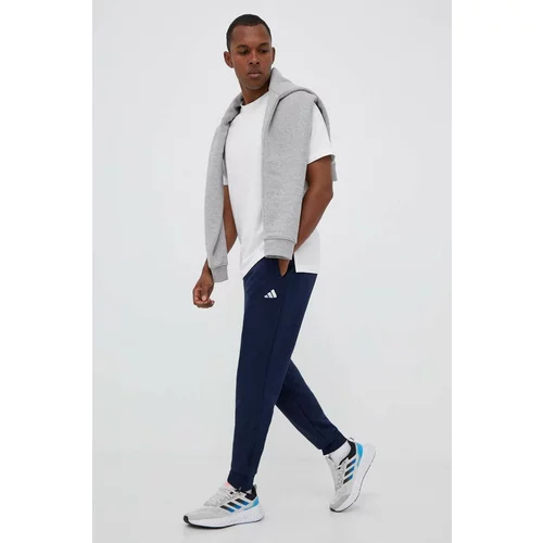 Adidas Hlače za vadbo Club Teamwear mornarsko modra barva