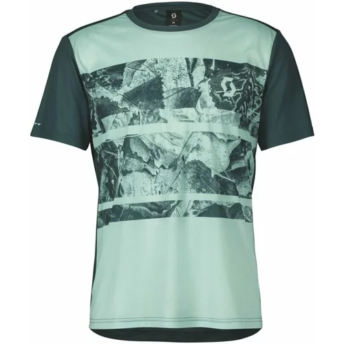 Scott Trail Flow S/SL Men's Shirt Green/Aruba Green XL