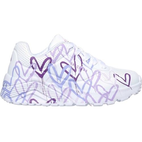 Skechers Nizke superge UNO LITE - SPREAD THE LOVE Bela Slike