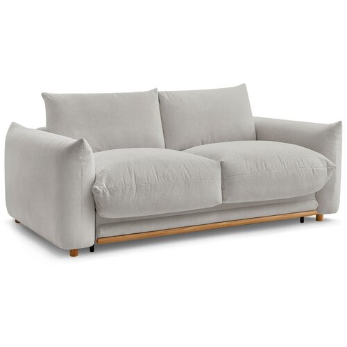 Bobochic Paris Svijetlo siva sklopiva sofa 214 cm Ernest &amp;ndash; Slike