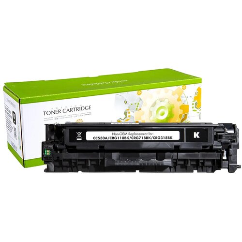 HP CC530A (HP 304A)/Canon CRG-718 Toner (Crni, Black) - Static Control Cene