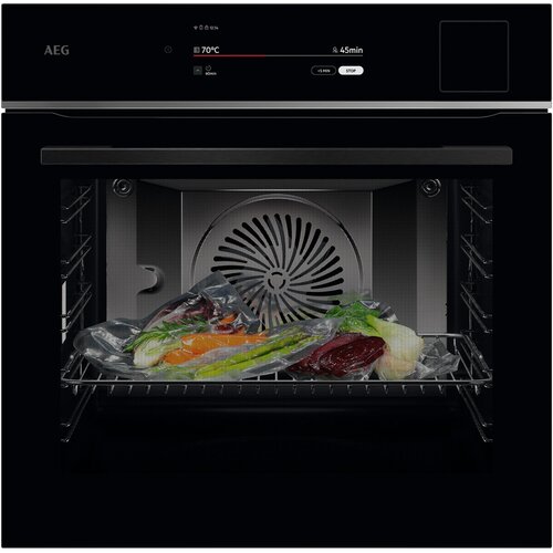 Aeg TP9SB83ZAB Serija 9000 Vgradna parna pecica z funkcijo Sous Vide 944035021 Cene