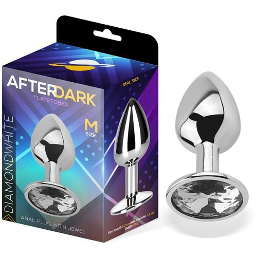 Afterdark Aluminium Diamond Butt Plug S/M/L - M 8.2cm x 3.4cm Cijene