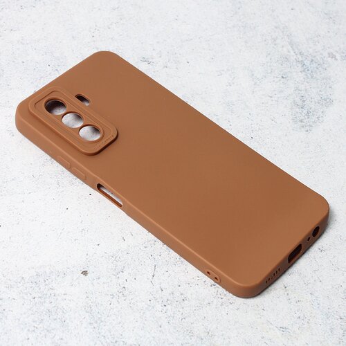 Torbica silikon pro camera za huawei nova Y70/Y70 plus braon Slike