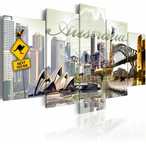  Slika - Welcome to Australia! 100x50