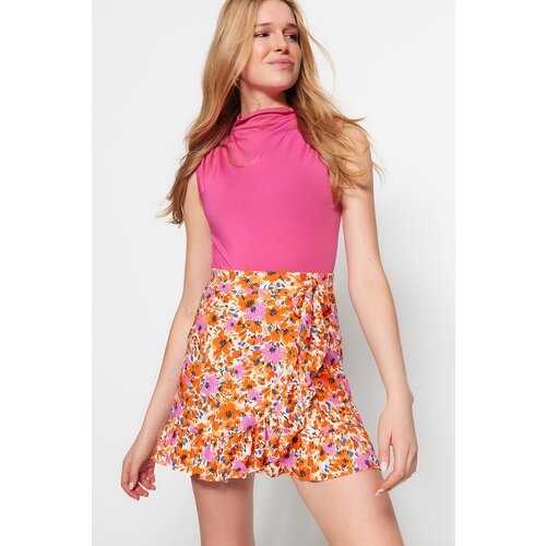 Trendyol Skirt - Orange - Mini Slike