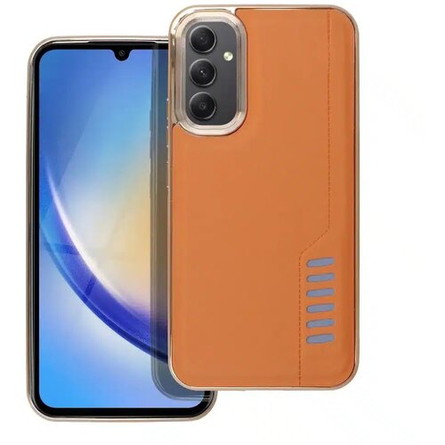 MILANO maska za SAMSUNG GALAXY A34 5G braon Slike