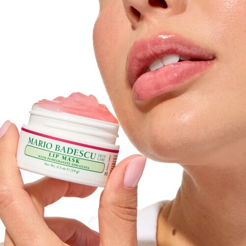 Mario Badescu Lip Mask With Pomegranate and Guava vlažilna maska za ustnice 14 g Slike
