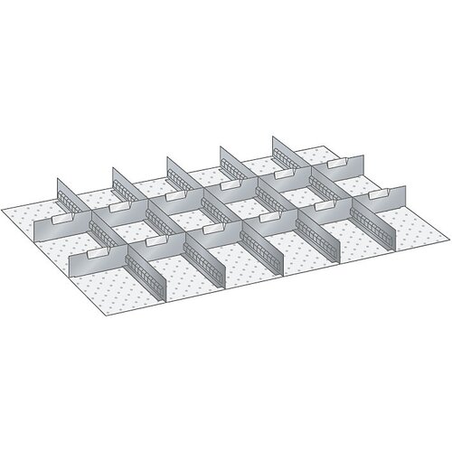 LISTA Ločilna stena, za omare z merami 1023 x 725 mm, za predale z višino 50 mm Cene