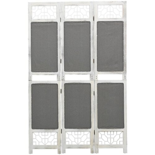 Furnova Paravan 3-delni siv 105x165 cm blago, (21929793) Slike