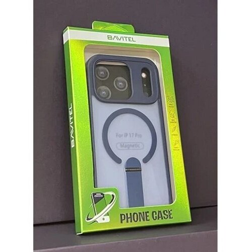  IPhone 17 Pro Bavitel MagSafe sa naslonom plava Slike