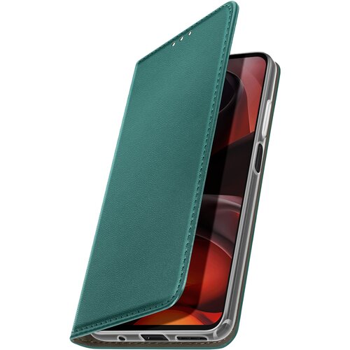 AVIZAR Ohi&scaron;je za Motorola Moto G15 / G15 Power Magnetic Wallet Stand, Zelena, (5000014316) Cene