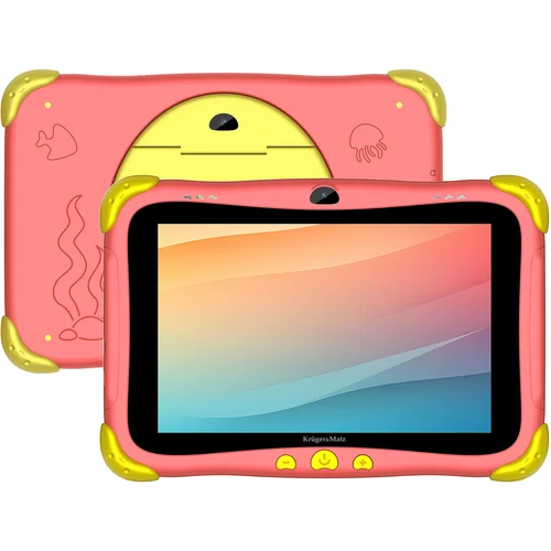  2Mpx WIFI dječji tablet Android 13 BT FUN 808 crveni