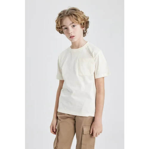 Defacto Boy's Crew Neck Short Sleeve T-Shirt