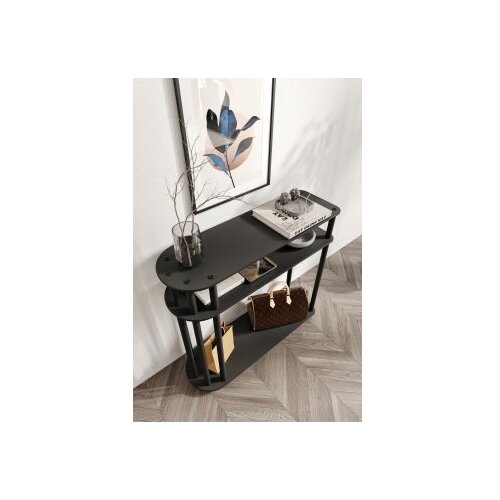Hanah home komoda Caprio, 90x30x84 cm, crna Slike