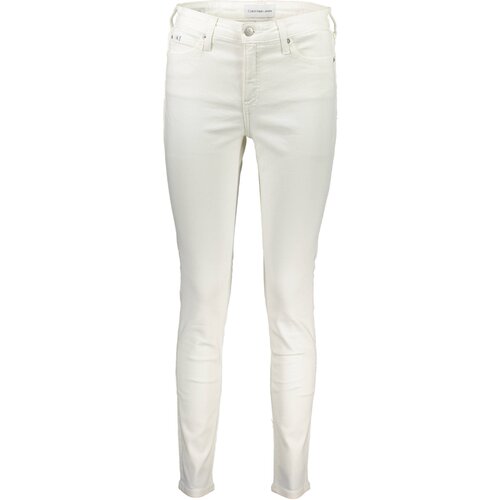 Calvin Klein WOMEN&amp;amp;#39;S DENIM JEANS WHITE Slike