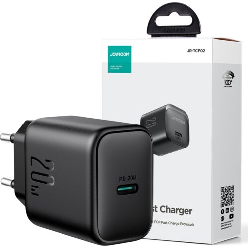Joyroom JR-TCF20 PD 20W POLNILEC ZA TELEFONE USB-C PRIKLJUČEK HITRO POLNJENJE, (5000310924) Slike
