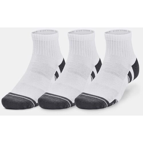 Under Armour Socks UA Performance Cotton 3p Qtr-WHT - unisex Cene