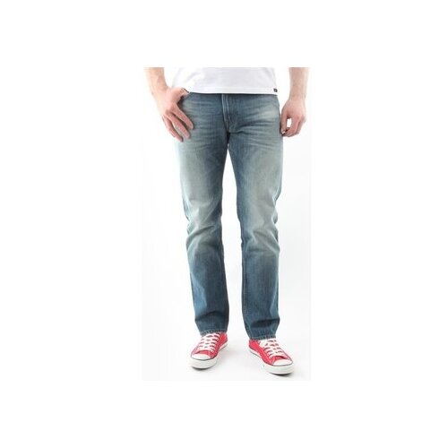 Lee Jeans straight Blake Worn Green L730DAUJ Modra Cene