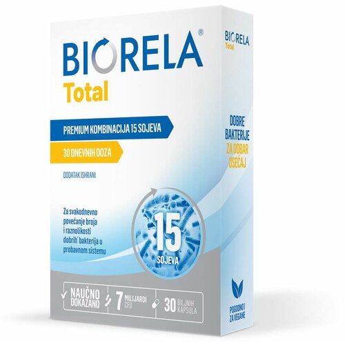 Biorela Total, 30 kapsula Cene
