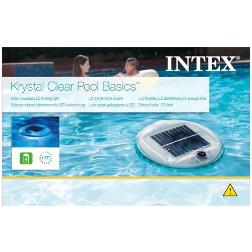 Intex solarna plavajoča luč led Slike