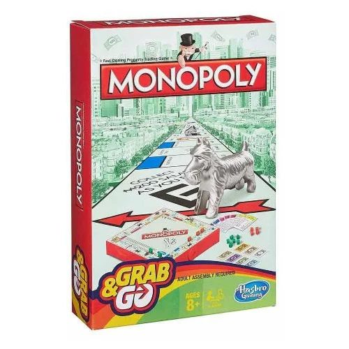 MB Igre Društvena igra Monopoly Grab and Go / ENG