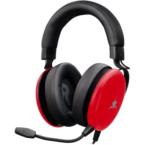 WHITESHARK Elephant GH-2540 gaming slu&amp;scaron;alice s mikrofonom, crvene Slike