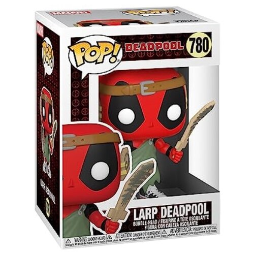 Funko pop! Marvel: Deadpool 30. - LARP Deadpool - Zbirka vinilne figure, (20856300) Slike