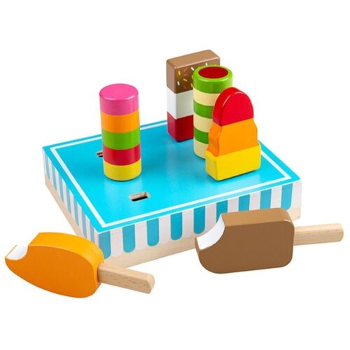 Bigjigs Toys Wooden Ice Lollies komplet igrač iz lesa 3 y+ 7 kos Cene
