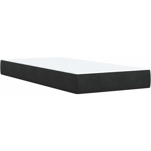  LED krevet za pohranu s madracem Crna 90 x 200 cm Bar&amp;scaron;un Slike