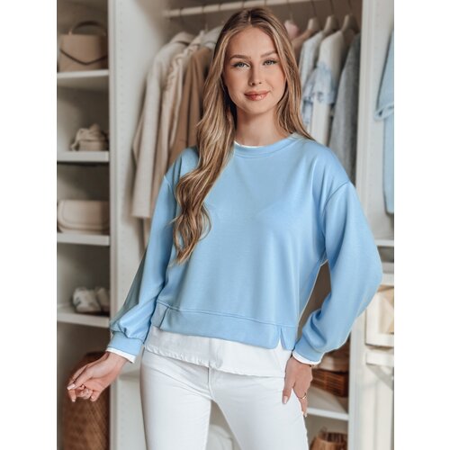 DStreet Bluza damska oversize LUZZIO niebieska Cene