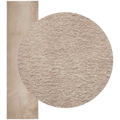  Tepih HUARTE Pijesak 80 x 1000 cm 100% poliester Ravna Slike