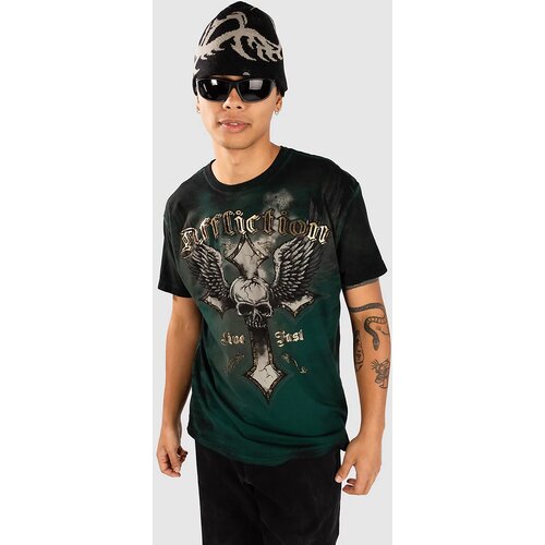 Affliction Live Fast T-shirt botanical garden Cene