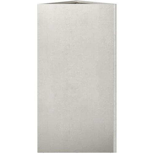 Vrtne sadilica trokutasta 40x34,5x75 cm nehrđajući čelik Slike