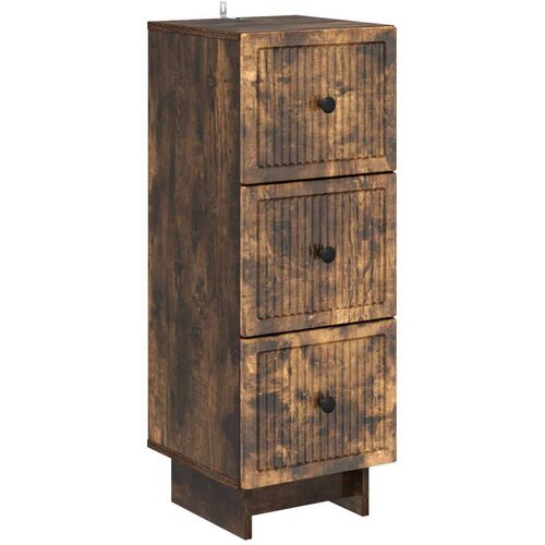  Ormar s ladicama Dimljeni hrast 33 x 34 5 x 90 cm - Dimljeni hrast Cijene
