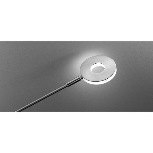 Fischer &amp;amp; Honsel LED zatemnitvena stoječa svetilka v srebrni barvi (vi&amp;scaron;ina 150 cm) Dent &amp;ndash; Slike