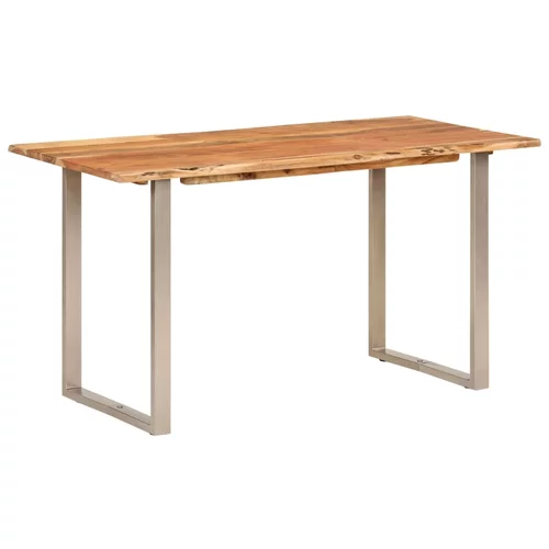  Blagovaonski stol 140 x 70 x 76 cm od masivnog bagremovog drva