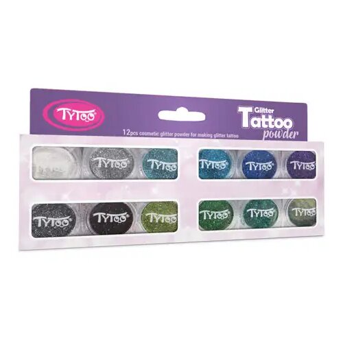 TyToo TyToo: Komplet praha ble&scaron;čic 12x2,5ml izbor hladnih barv Cene