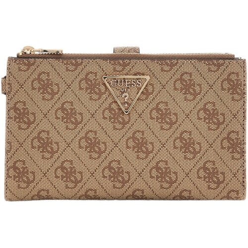 Guess Denarnice Laurel Ii Slg Dbl Zip Orgnzr Bež Slike