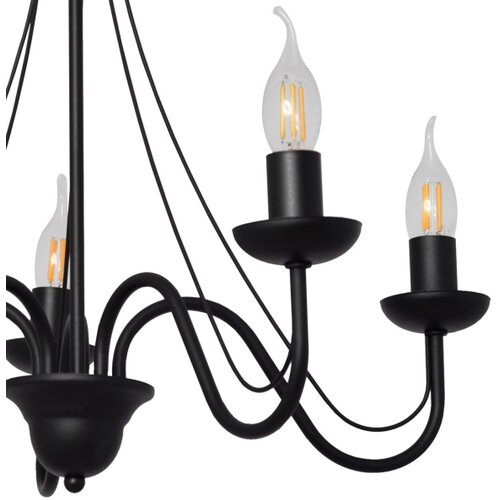  Luster na sajli MALBO II 5xE14/10W/230V Slike
