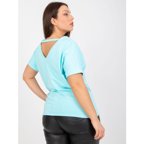 RELEVANCE T-shirt-RV-TS-7919.01X-mint Slike