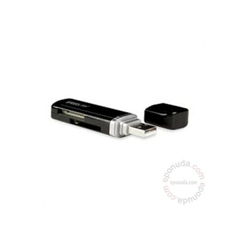 Speedlink USB2.0 NOBILE 32-in-1 SL-7421-BK čitač memorijskih kartica Slike