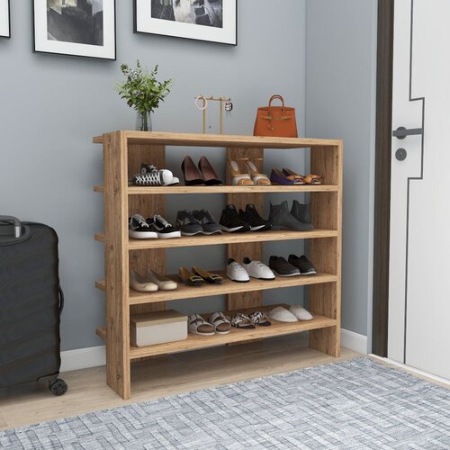 Hanah home Sargel antracit stalak za cipele, crni Cene
