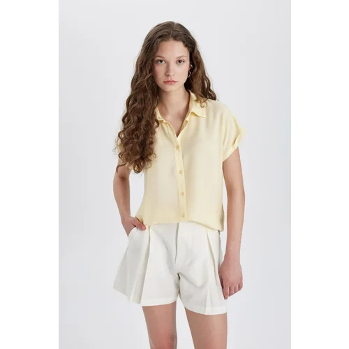 Defacto Regular Fit Short Sleeve Shirt