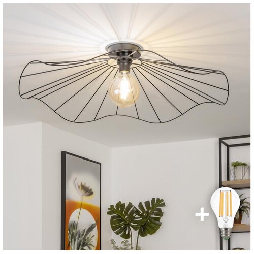 Brilagi - LED plafonski luster CERIA WIRE 1xE27/40W/230V prečnik 80 cm crni Cene