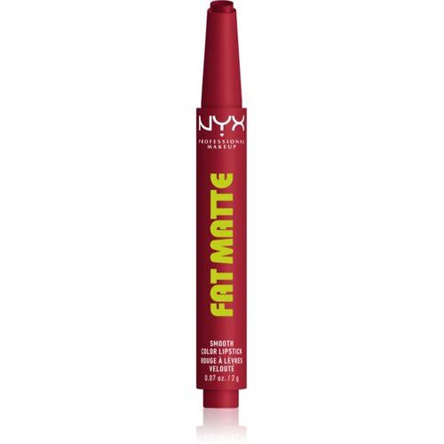 NYX Professional Makeup Fat Matte balzam za usne s matirajućim učinkom Plushin&amp;#039; Plum 2 g Slike