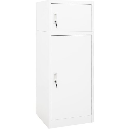 vidaXL Ormarić za sedla bijeli 53 x 53 x 140 cm čelični Cijene